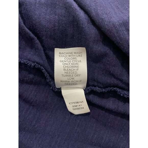 J. Jill Size Large  Top Blouse 3/4 Sleeve Embroidered Shirt Boho - Picture 7 of 7